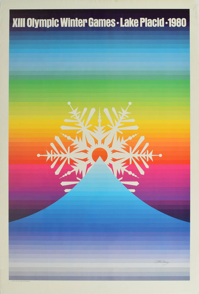 Lake Placid 1980 Winter Olympics Whitney Posters RR Auction