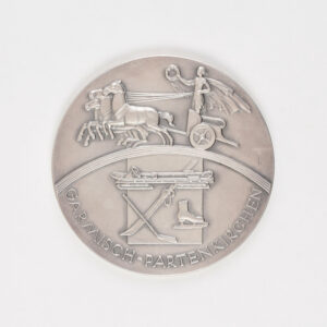 Garmisch 1936 Winter Olympics Silver Winner’s Medal RR Auction