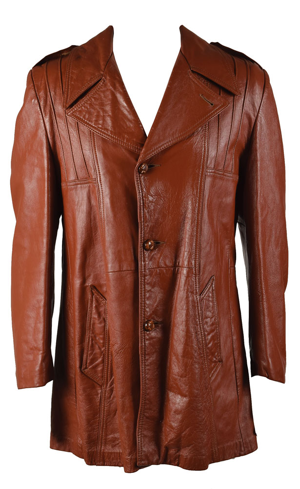 Elvis Presley's brown leather jacket RR Auction