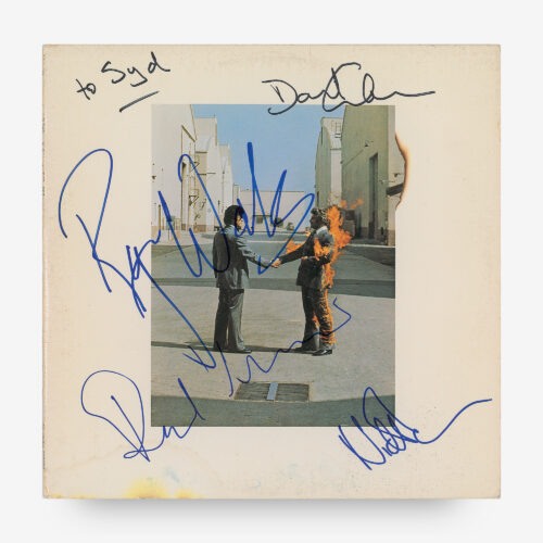 Pink Floyd Signed 'Wish You Were Here' Album