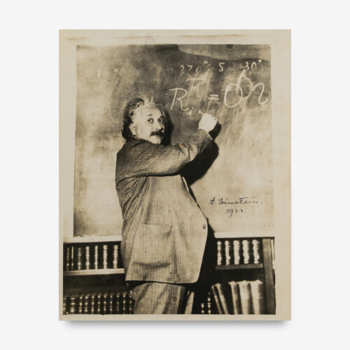 One of the most famous photographs of the 20th Century-Einstein’s Rik=0 equation