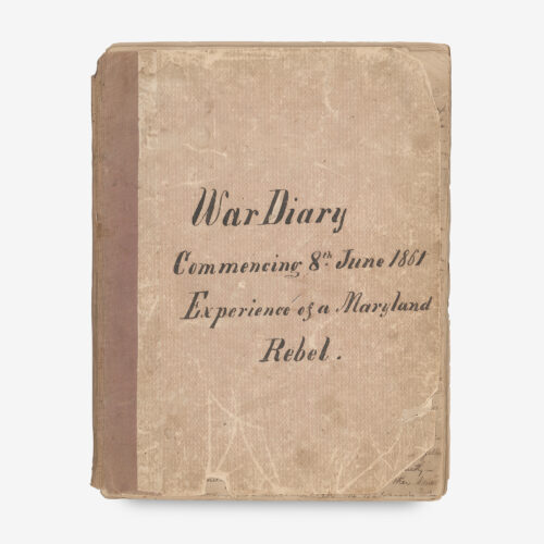 the remarkable diary of a Confederate soldier in 1861, with a riveting firsthand account of the First Battle of Bull Run