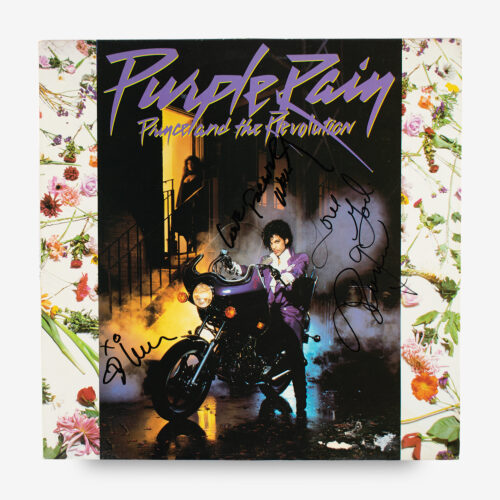Prince Signed 'Purple Rain' Album