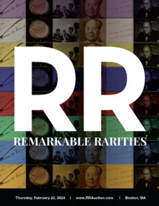 Remarkable Rarities Catalog Cover