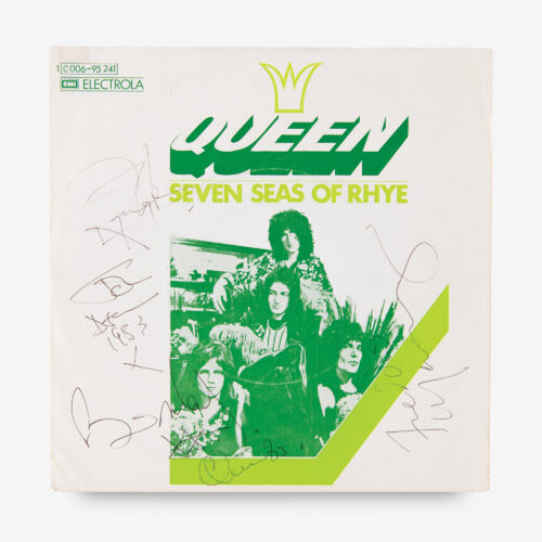 Queen EMI Electroia signed album